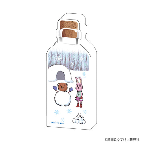 『ギャグマンガ日和』コレクションボトル 03/うさみちゃん&クマ吉くん 雪合戦ver.(グラフアートイラスト)